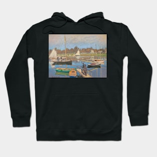 The Argenteuil Basin by Claude Monet Hoodie